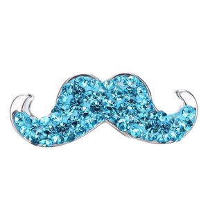 MOUSTACHE Turquoise Snap